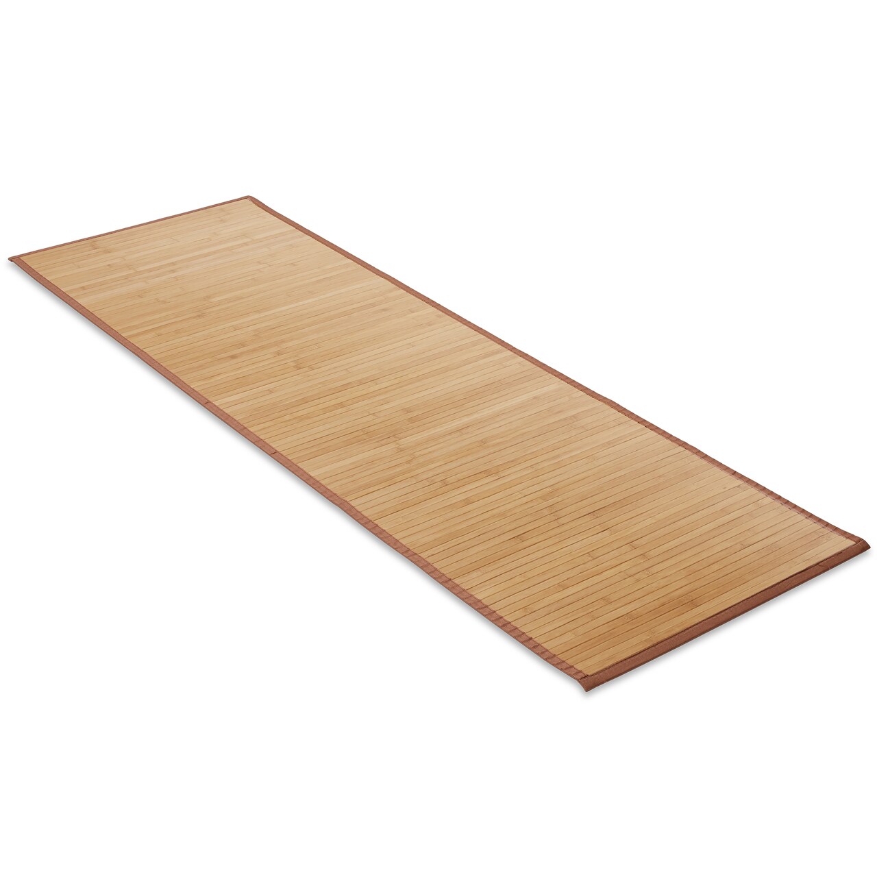 Casafield Bamboo Floor Mat, 72" x 24" Non-Slip Runner Rug for Kitchen, Entryway, Hallway